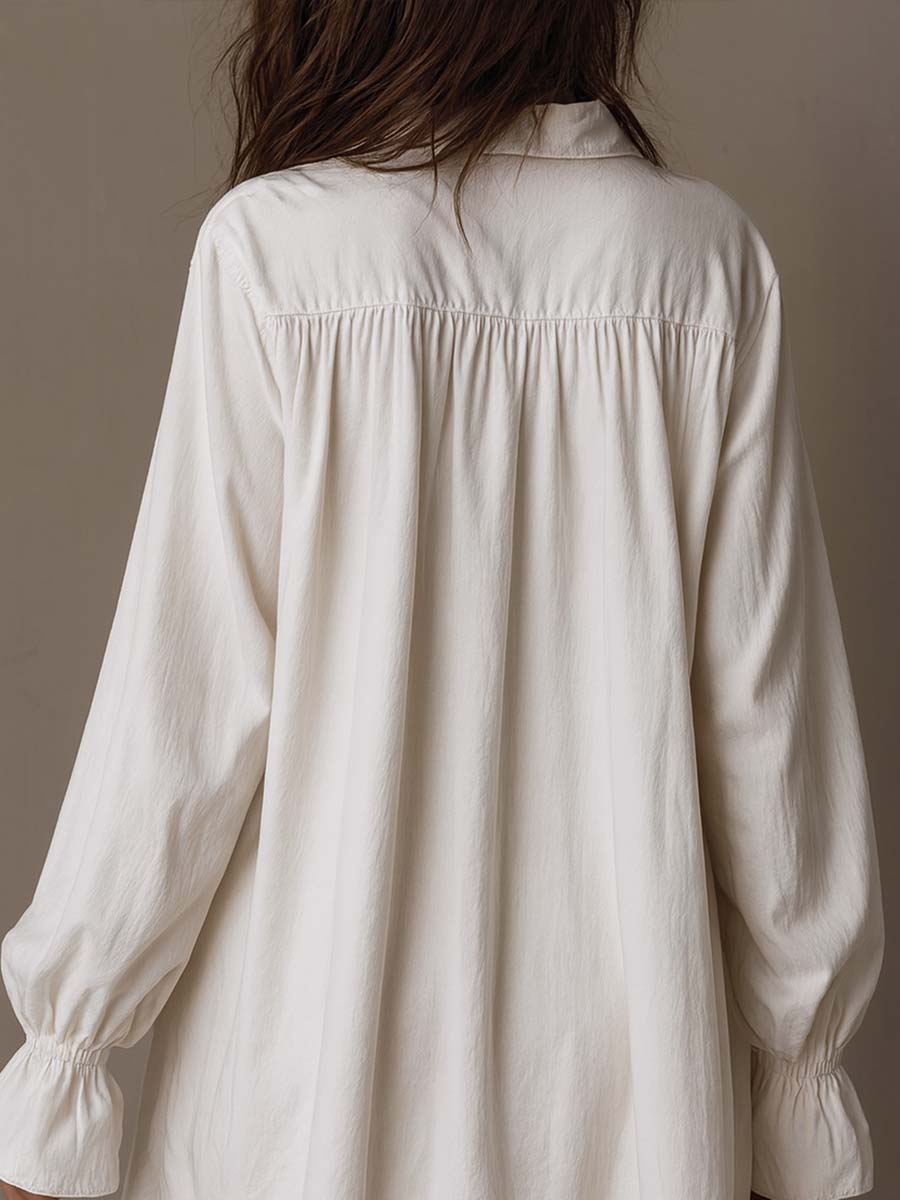 Harper | Lace Long-Sleeve Mini Dress
