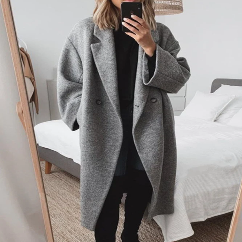 Harper | Classic Winter Overcoat – Wells & Rose