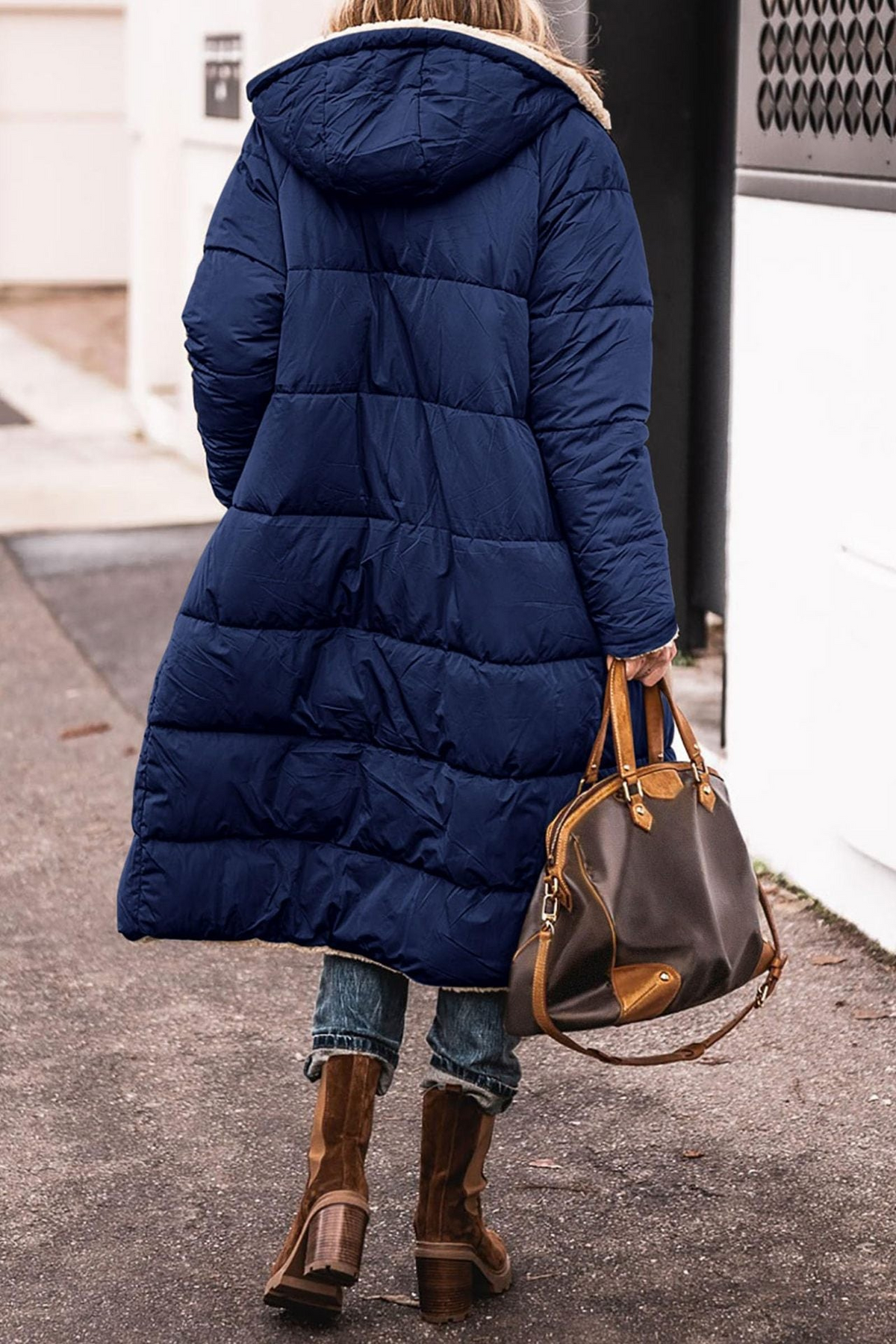 Carina – Elegant Reversible Women's Coat