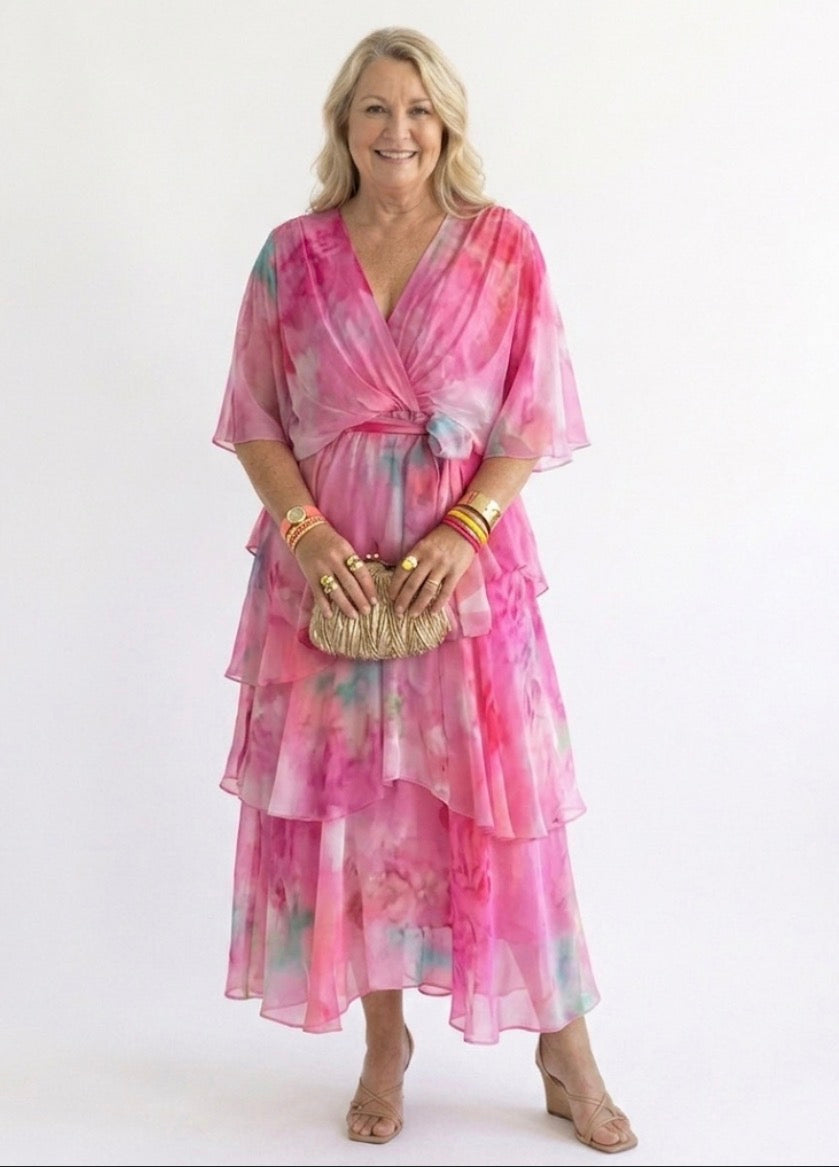 Ellis & Johnson™ | Layered Floral Sun Dress