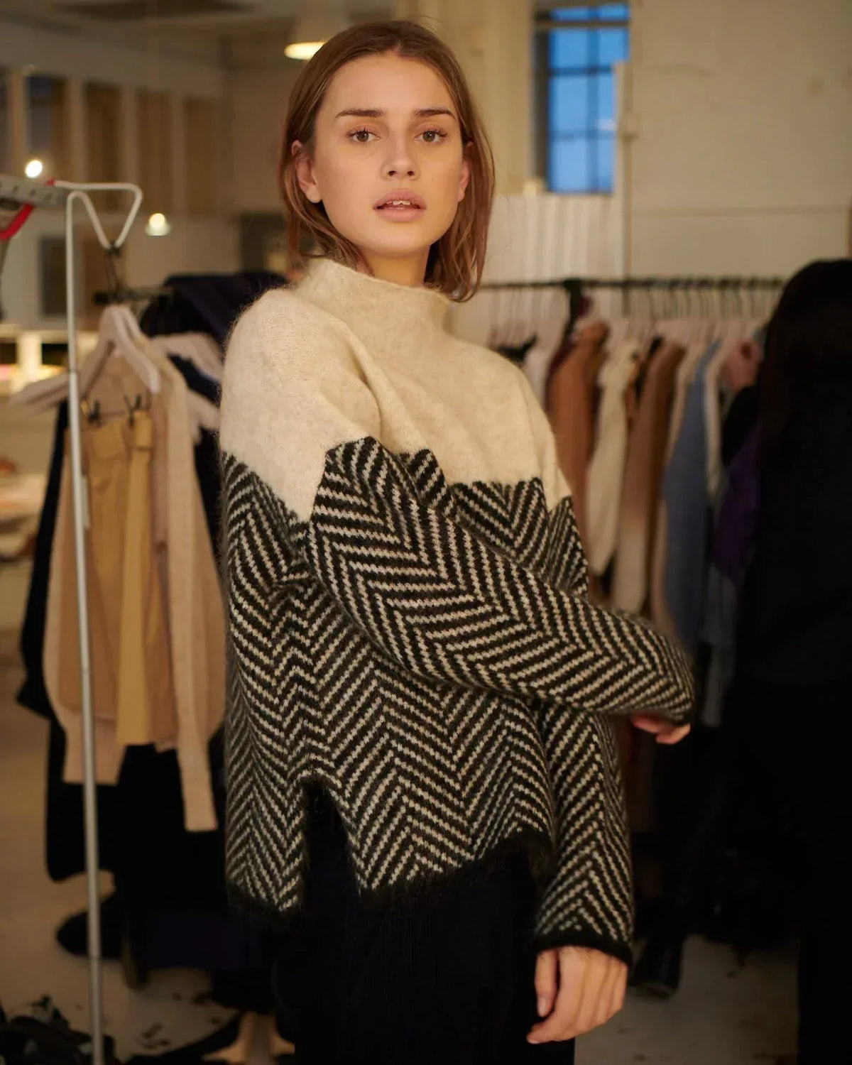 Adelie | Fine Knit Turtleneck – Wells & Rose