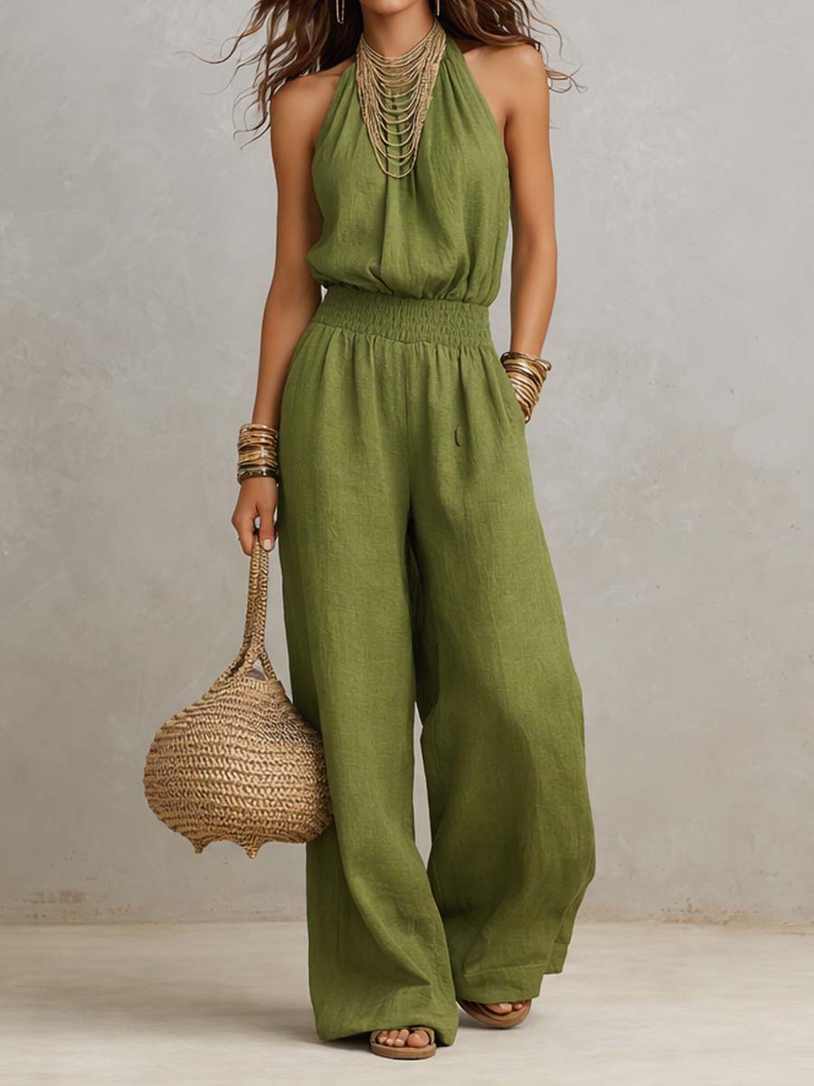 Ainara | Halter Neck Jumpsuit