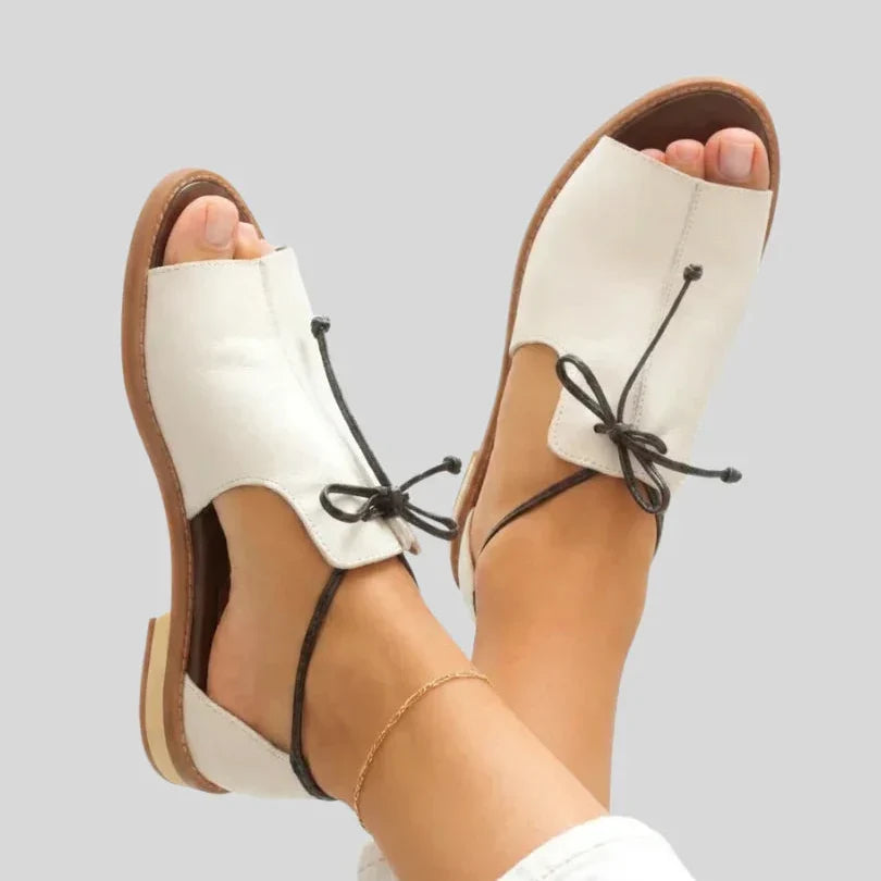Julieta Sandals with Laces