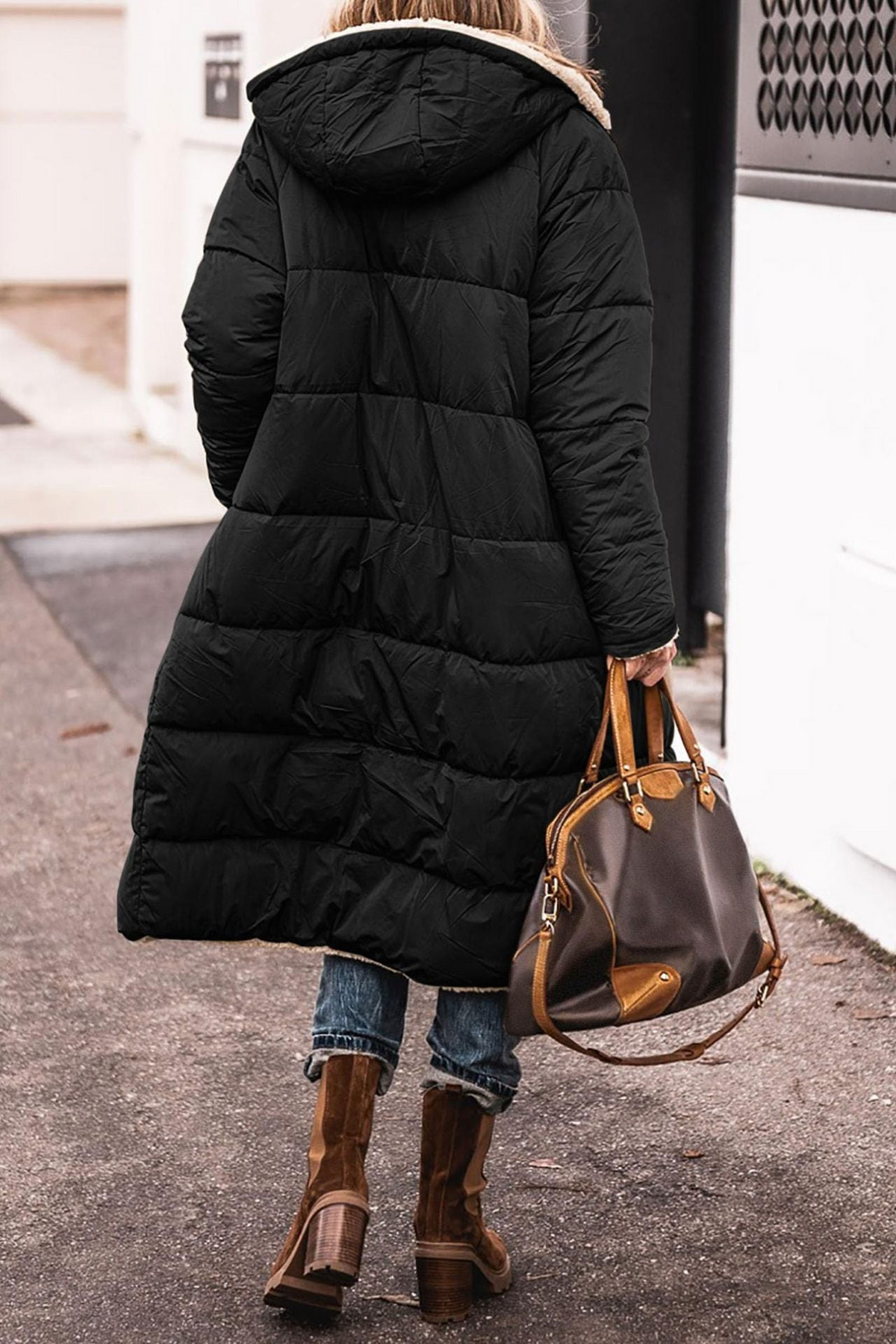 Carina – Elegant Reversible Women's Coat