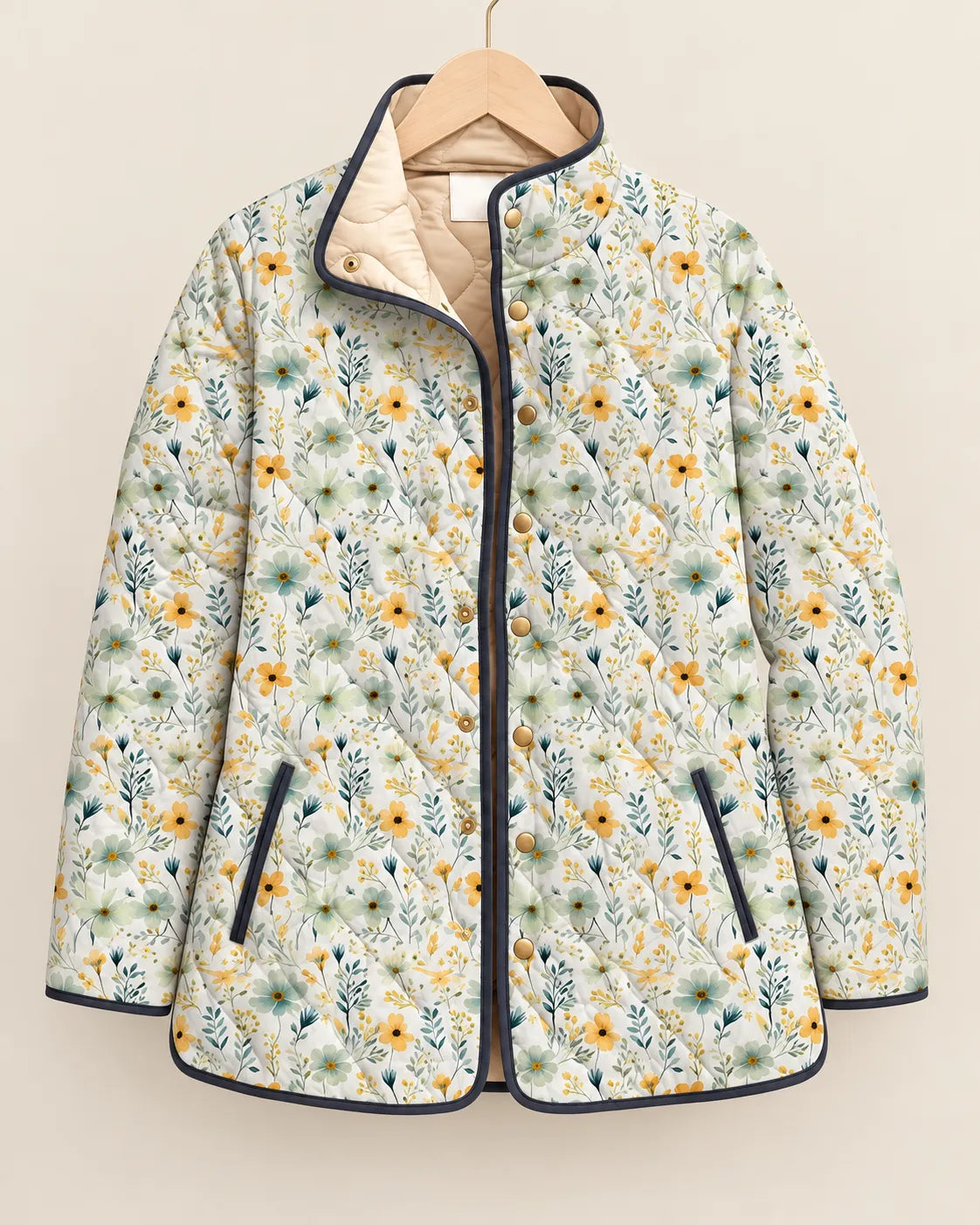 Camille Heritage Paisley Quilted Jacket