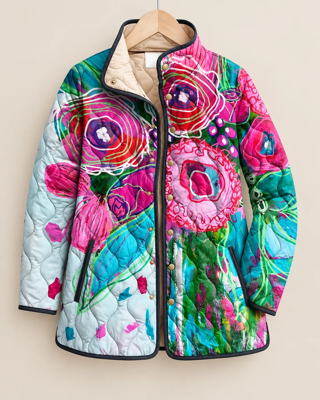 Adeline Heritage Paisley Quilted Jacket