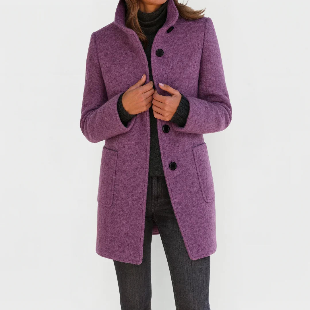 Éléonore | Wool Midi Coat