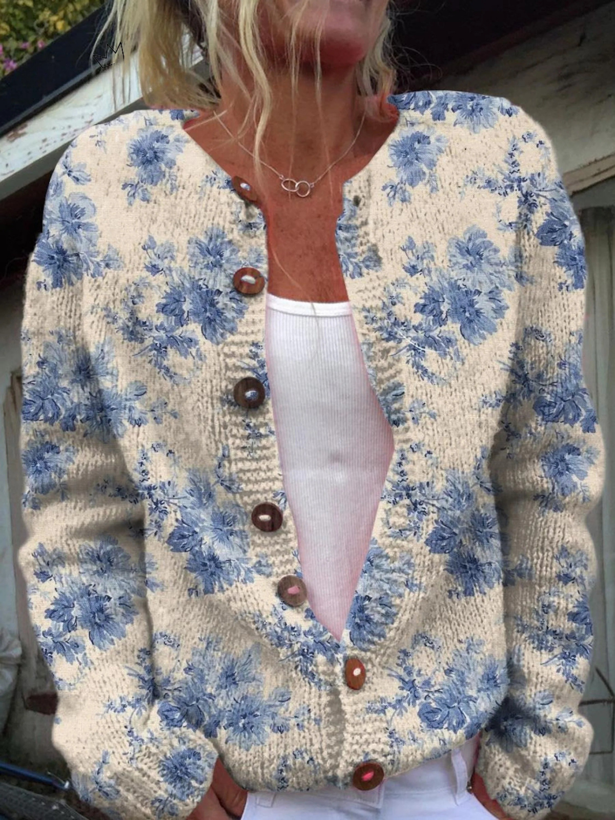 Daysieâ„¢ | Vintage Knit Cardigan Sweater