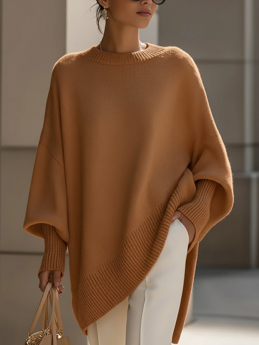 Jennifer | Oversized Wide-Neck Sweater – Wells & Rose