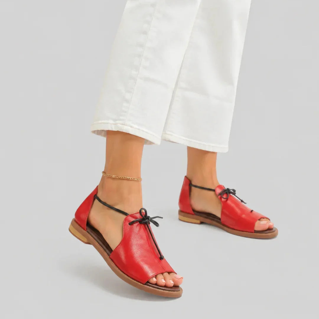 Julieta Sandals with Laces
