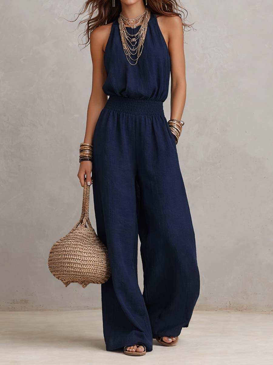 Ainara | Halter Neck Jumpsuit