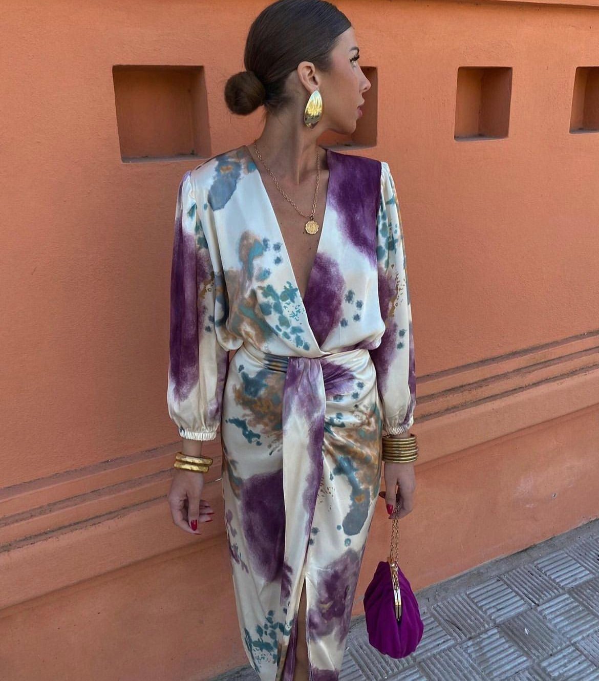 Valeriaâ„¢ | Cross Neckline Dress