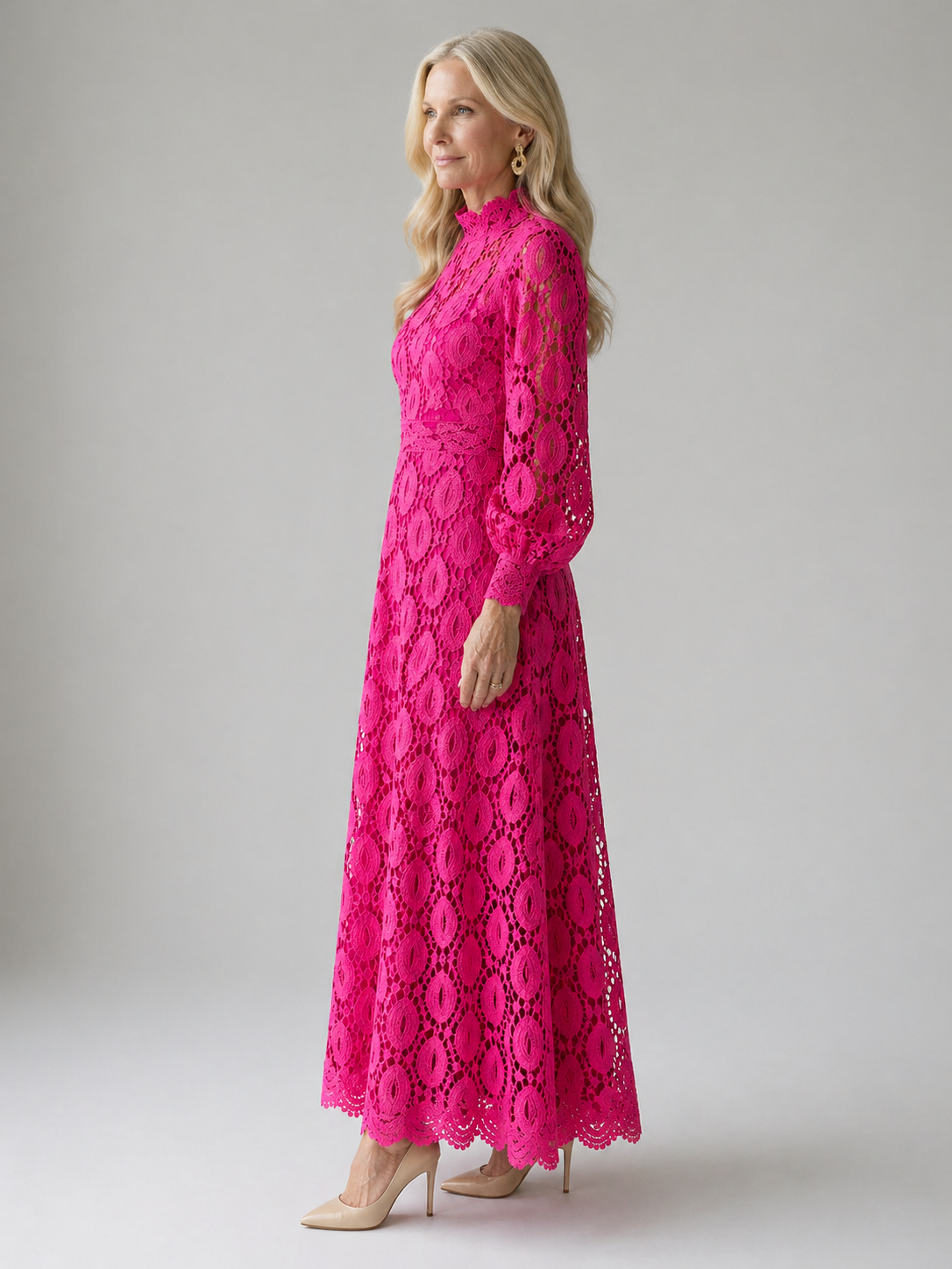 Ellis & Johnson™ | Lace Midi Dress