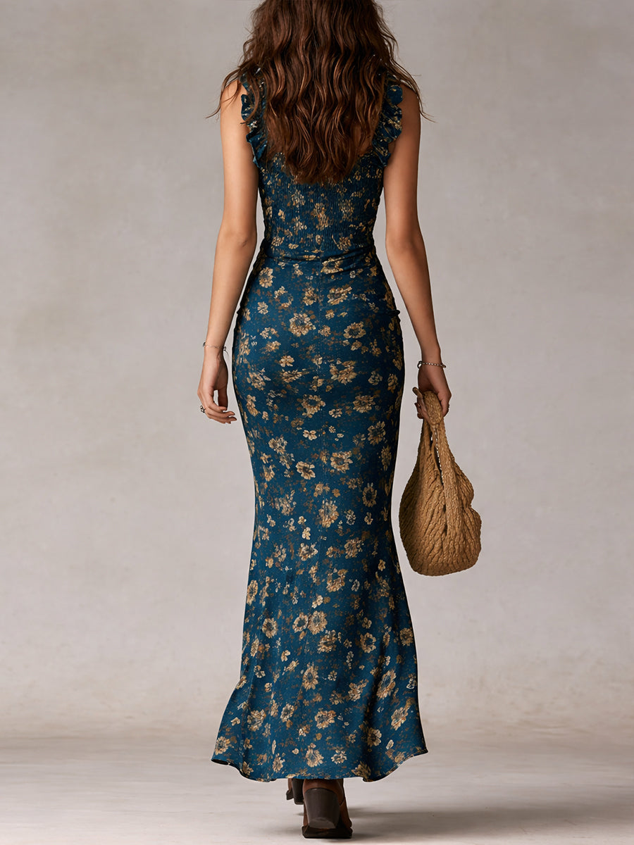 Marisol | Maxi Dress with High Side Slit