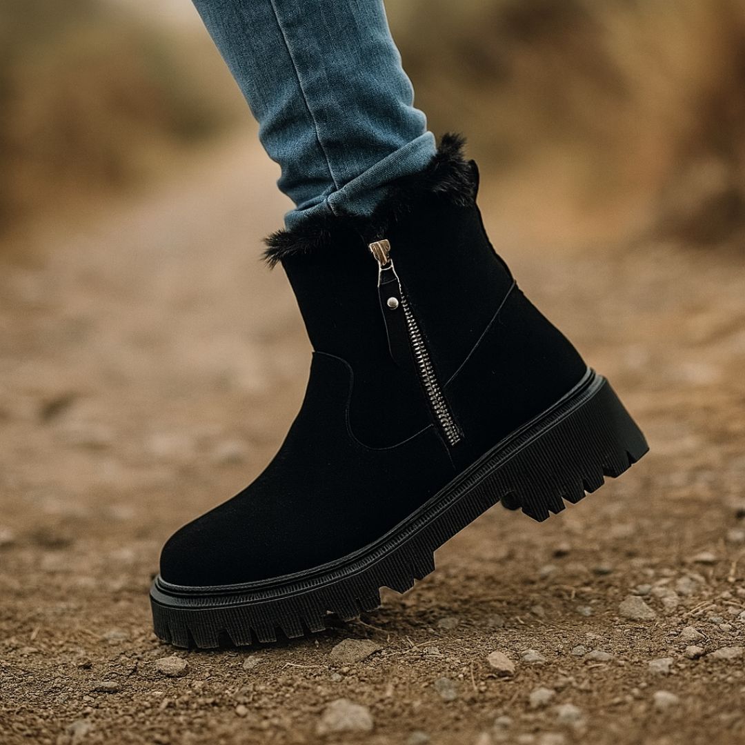 NordicWarm – Warm-Lined Non-Slip Ankle Boots