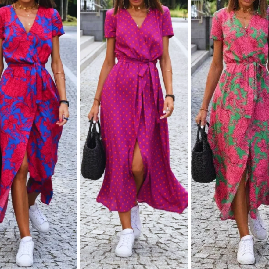Lena | Elegant Dress with V-Neck