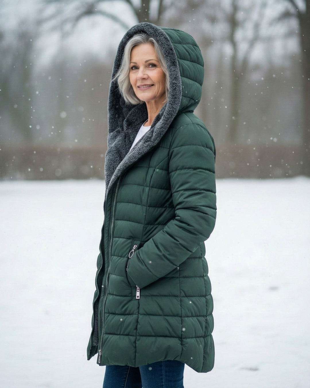 Georgina | Padded coat with fleece lining