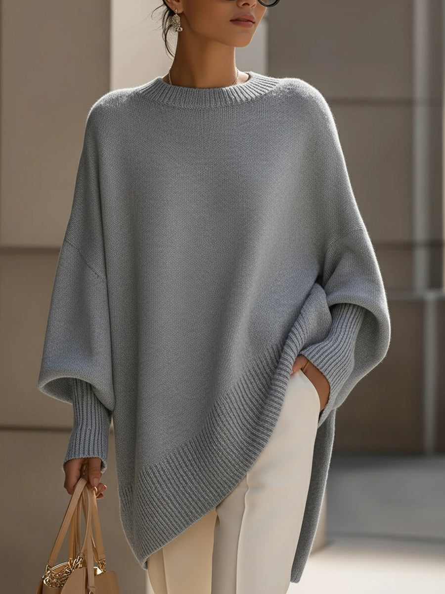 Jennifer | Oversized Wide-Neck Sweater – Wells & Rose