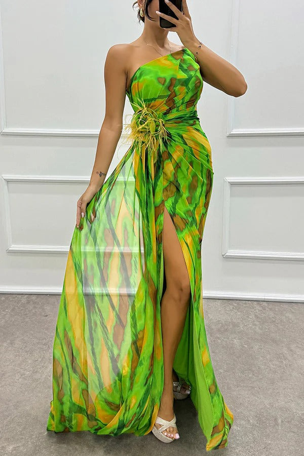 Ellis & Johnson™ | Vibrant Draped Dress
