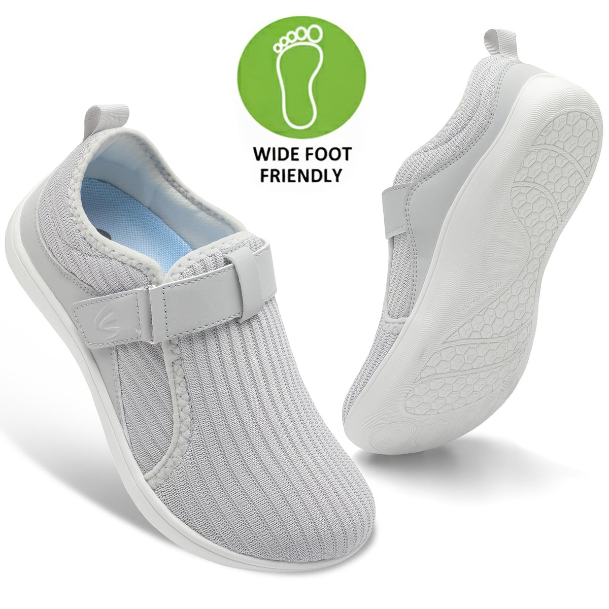 Anke – Adjustable Comfort Sneaker with Extra Wide Fit