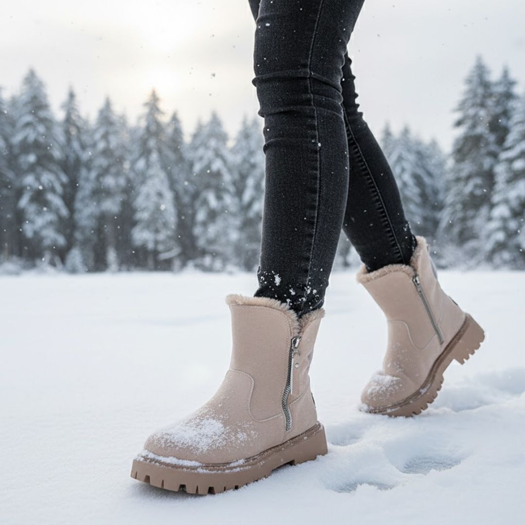NordicWarm – Warm-Lined Non-Slip Ankle Boots
