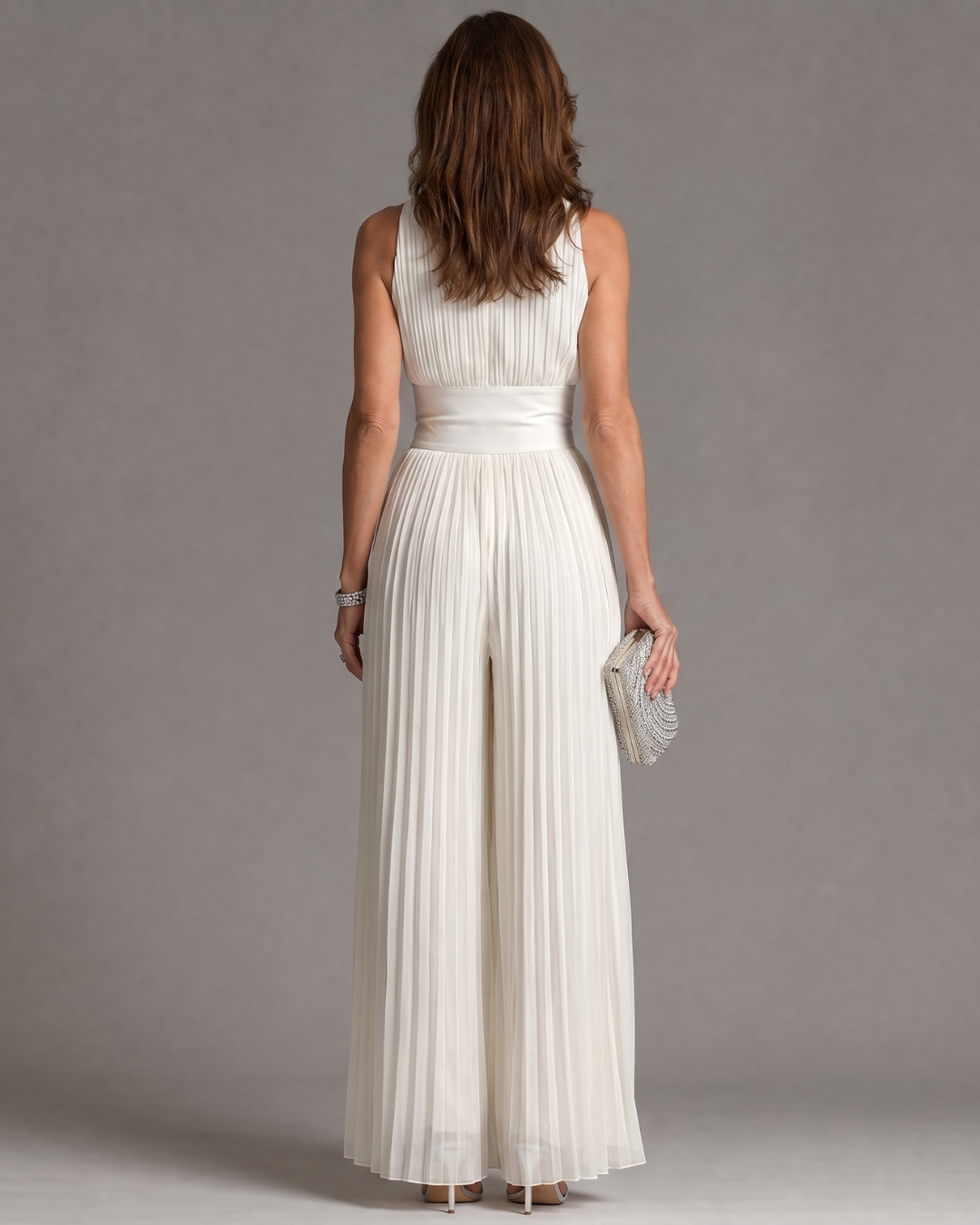 Aitana | Halter Neck Jumpsuit with Wide Legs