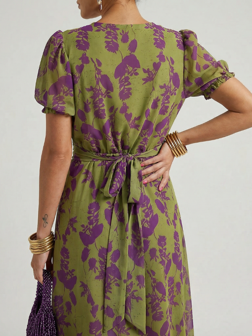 Ellis & Johnson™ | Relaxed Floral Midi Dress