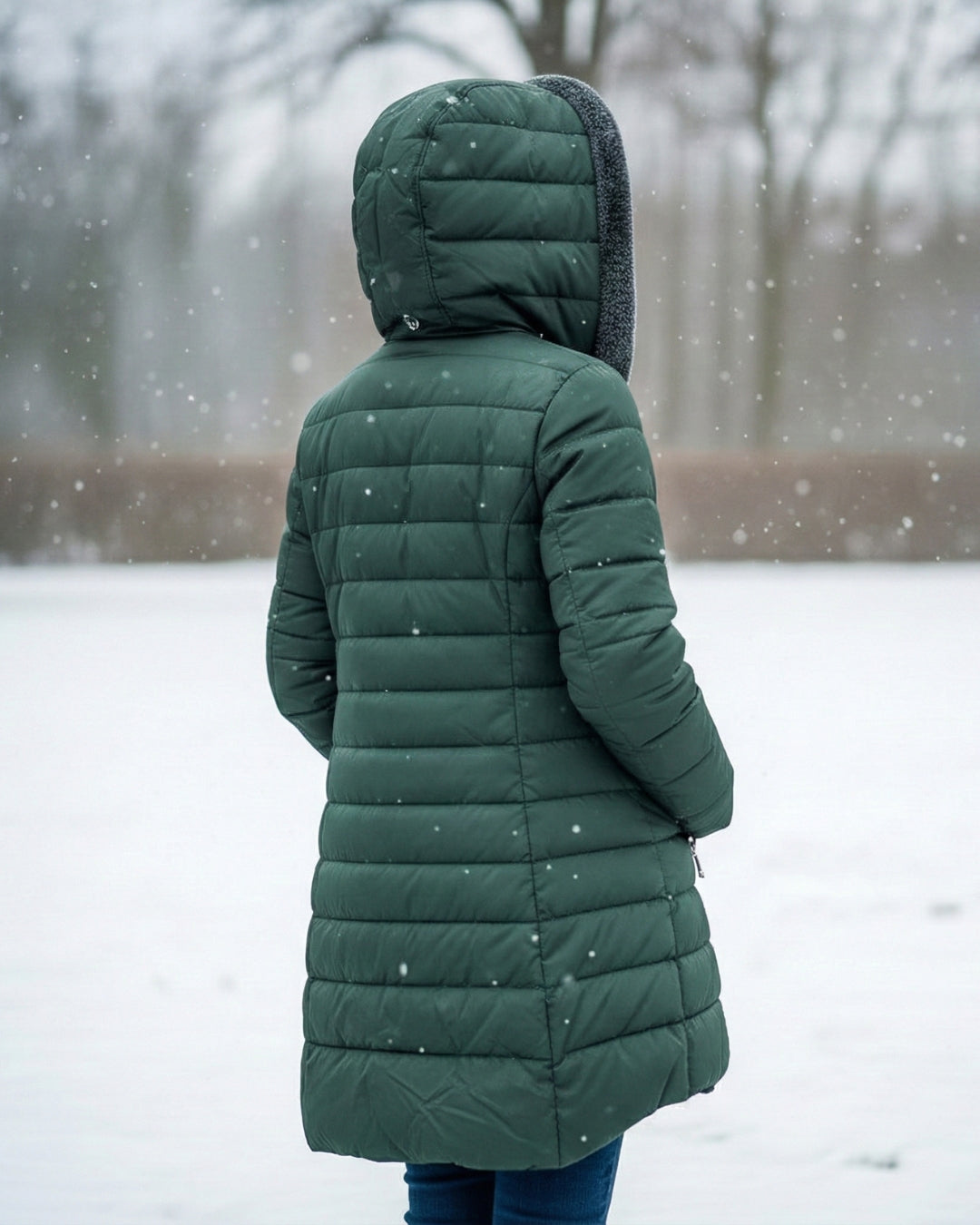 Georgina | Padded coat with fleece lining