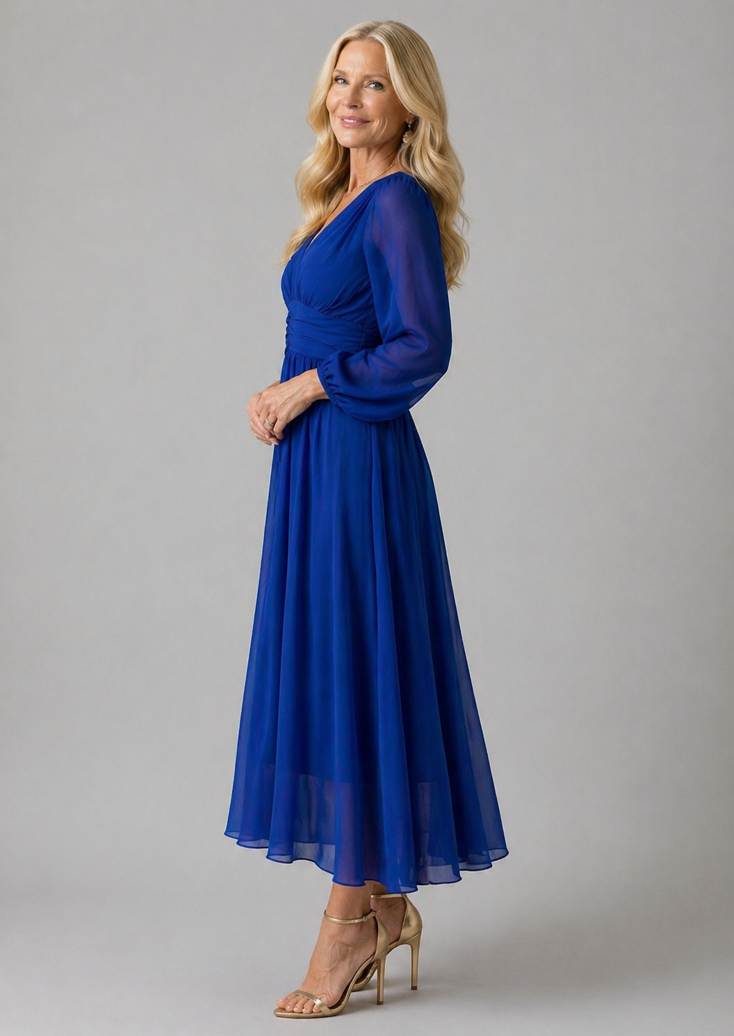 Ellis & Johnson™ | Elegant Wrap Dress