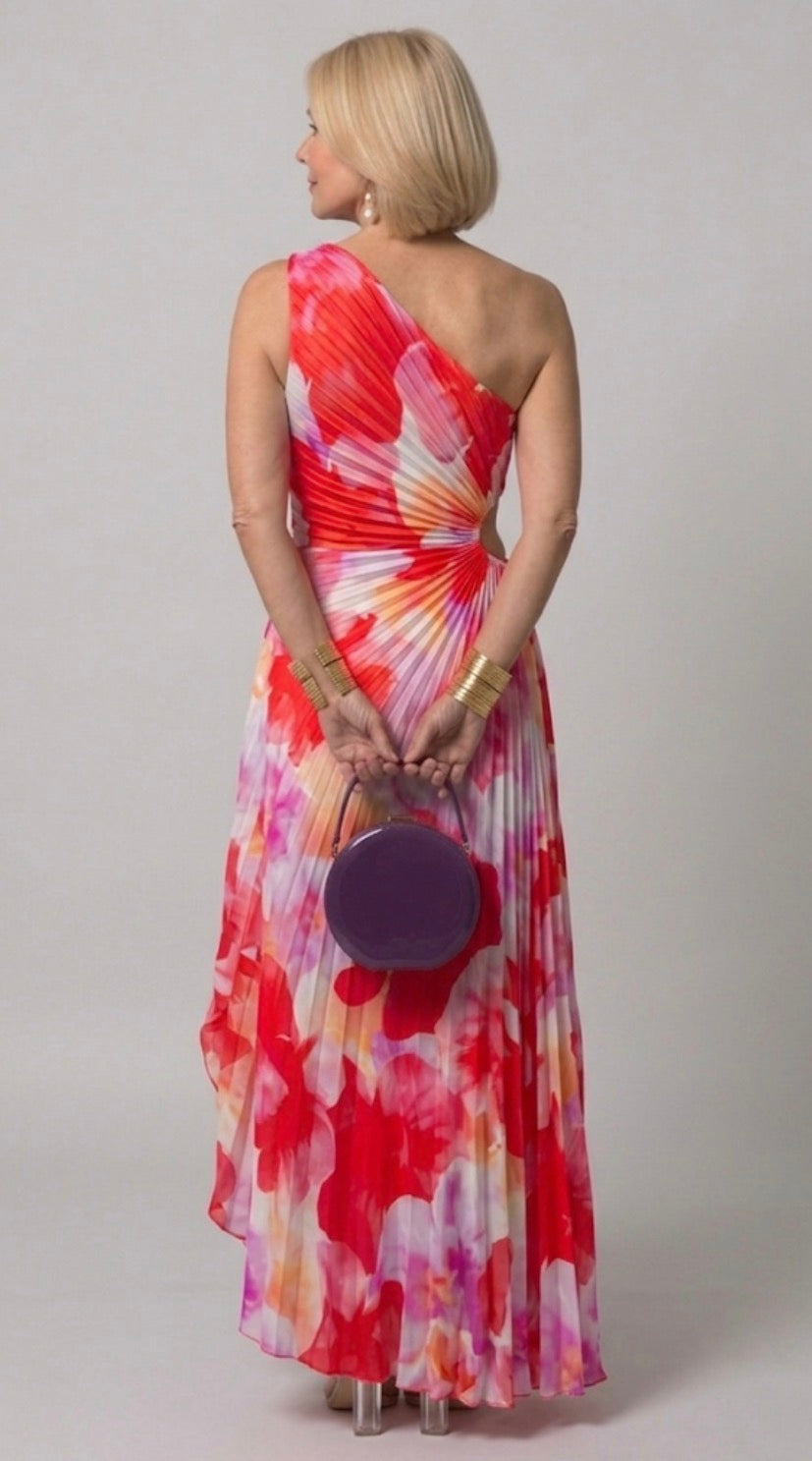 Ellis & Johnson™ | Pleated One-Shoulder Dress