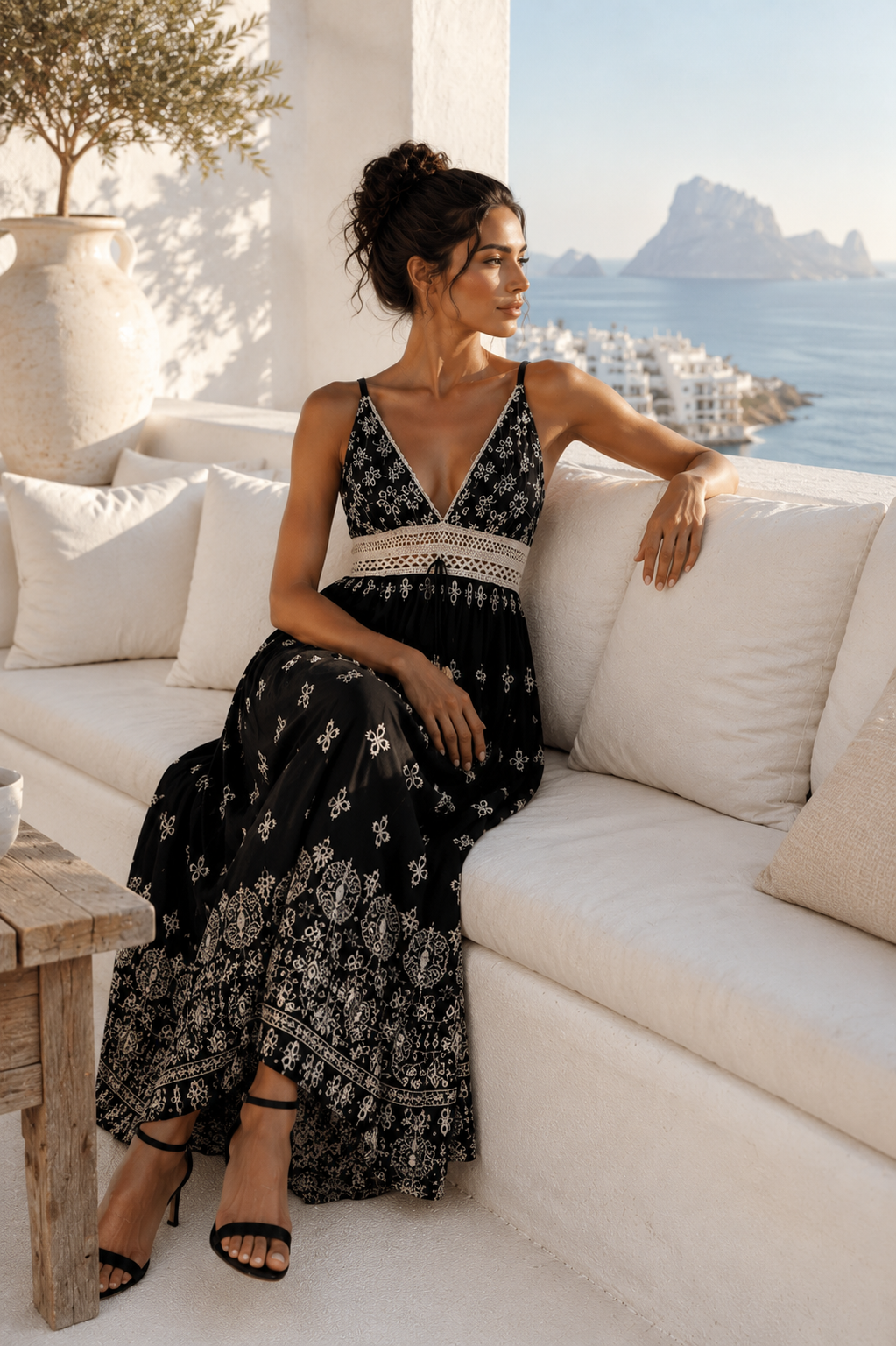 Aurora Long Evening Dress