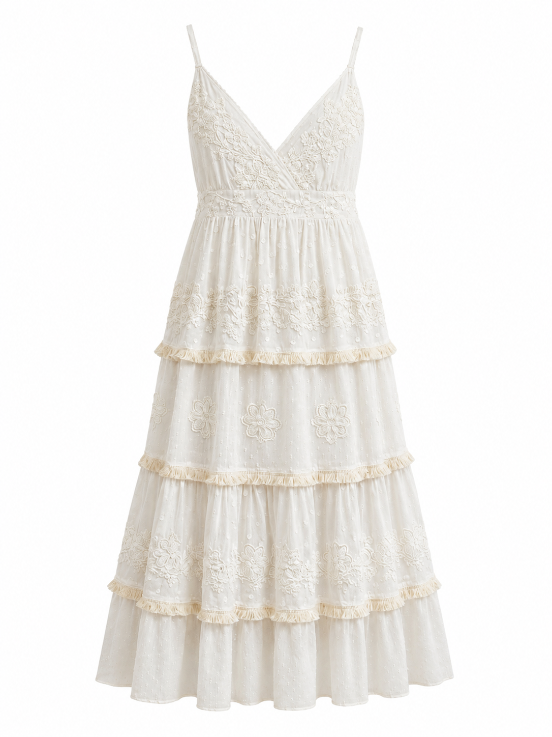Embroidered Bahari Dress