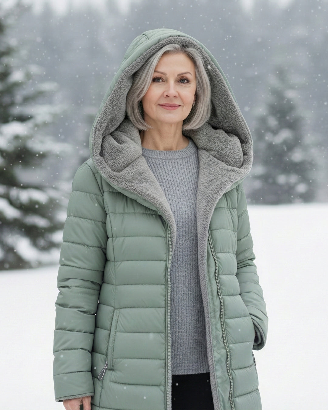 Georgina | Padded coat with fleece lining