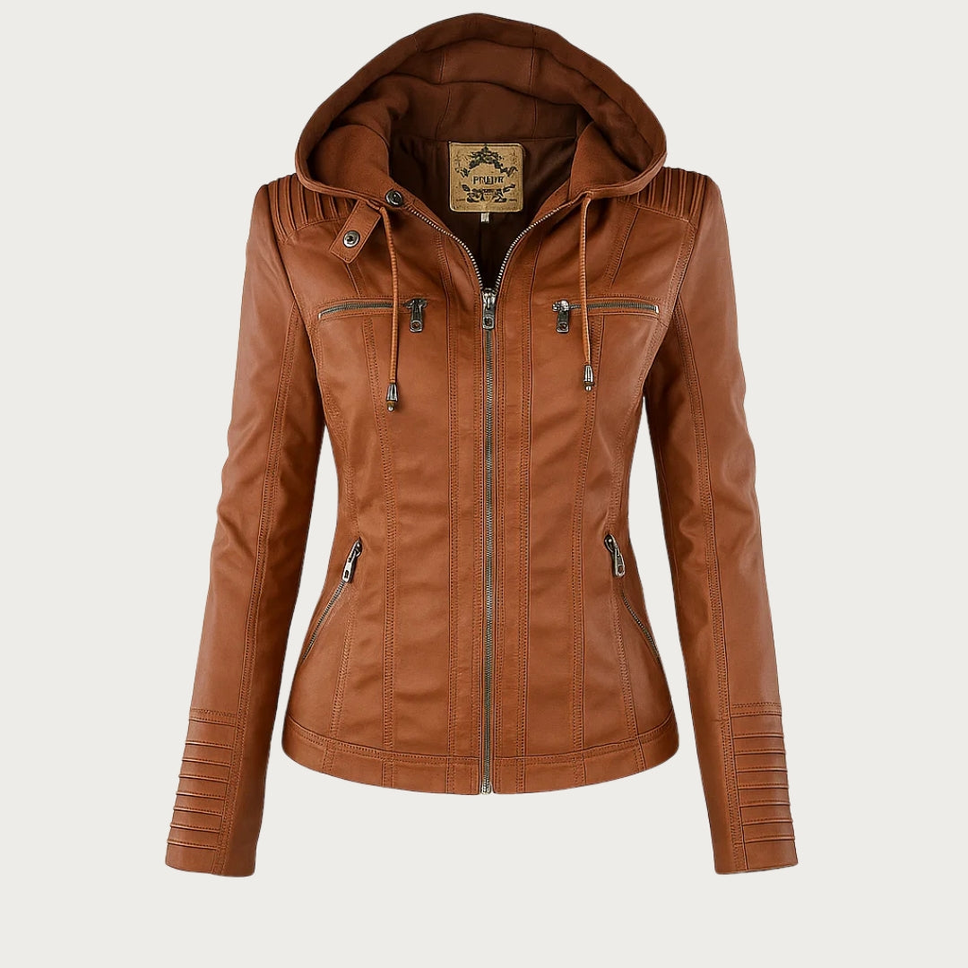 Sveva | Robust and Elegant Leather Jacket
