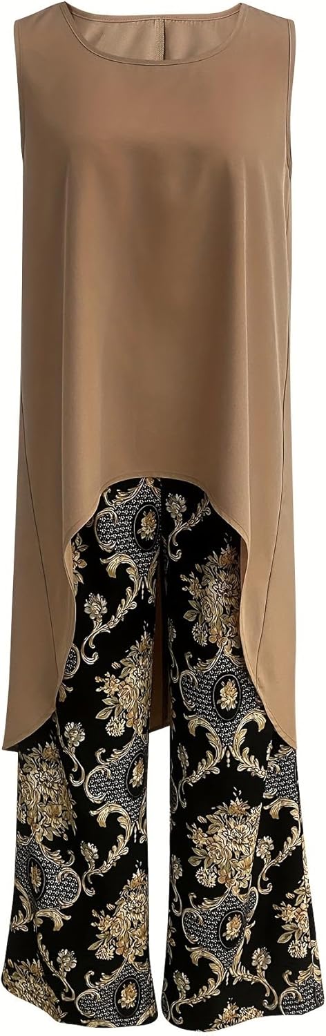 Transit™ | Boho Tunic and Wide Leg Pant Set