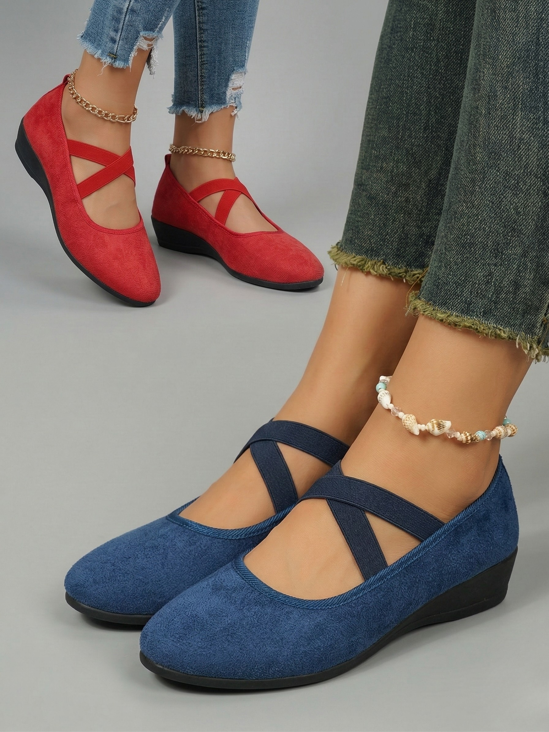 Madeleine | Closed and Comfortable Wedge Shoes