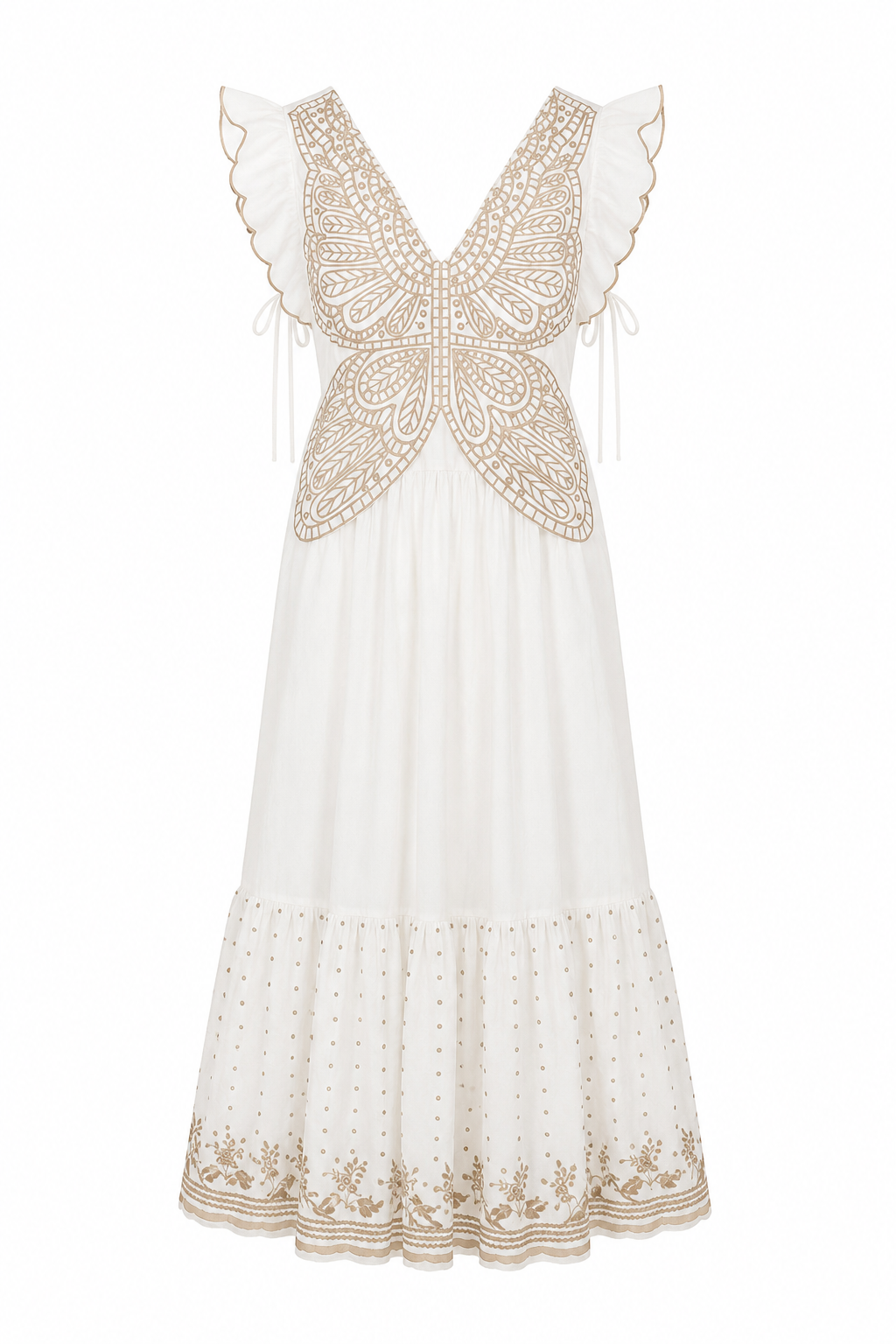 Flattering Butterfly Dress