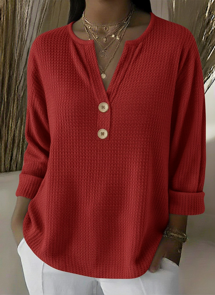 Kyla | V-Neck Polo Sweater – Wells & Rose