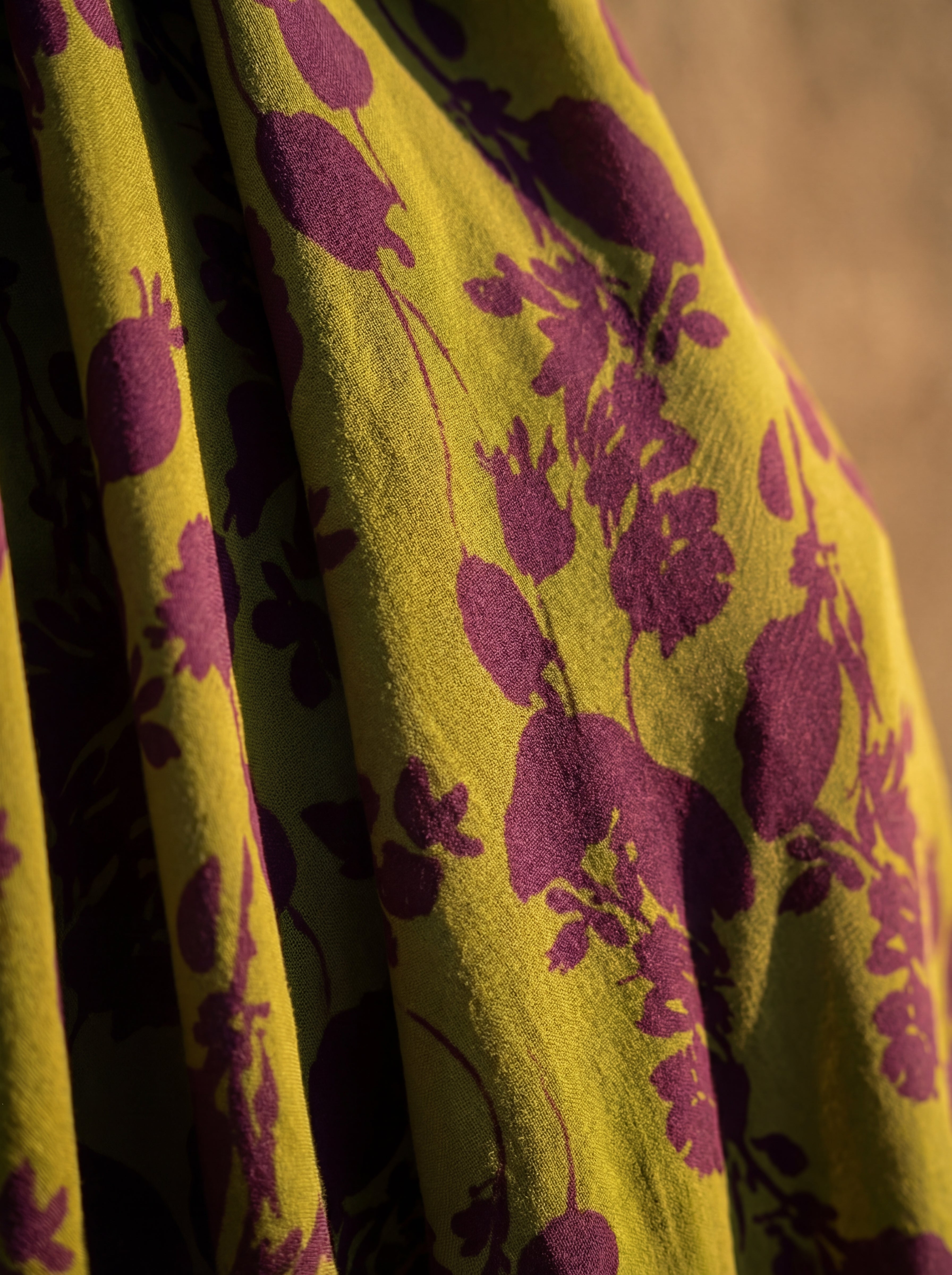 Maxi Floral Dress with Flowing Fall