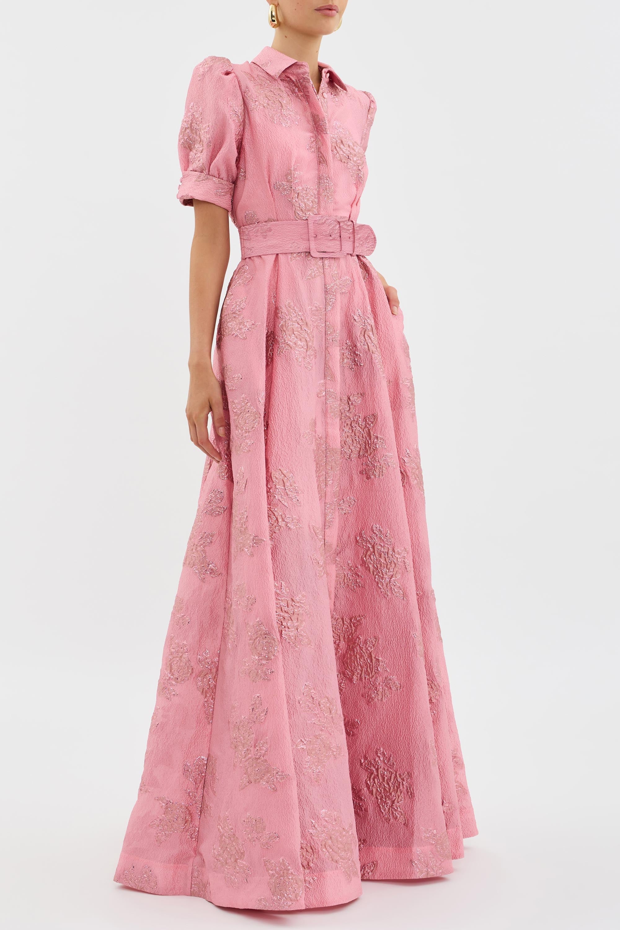 Aria | Short Dress with Balloon Sleeves