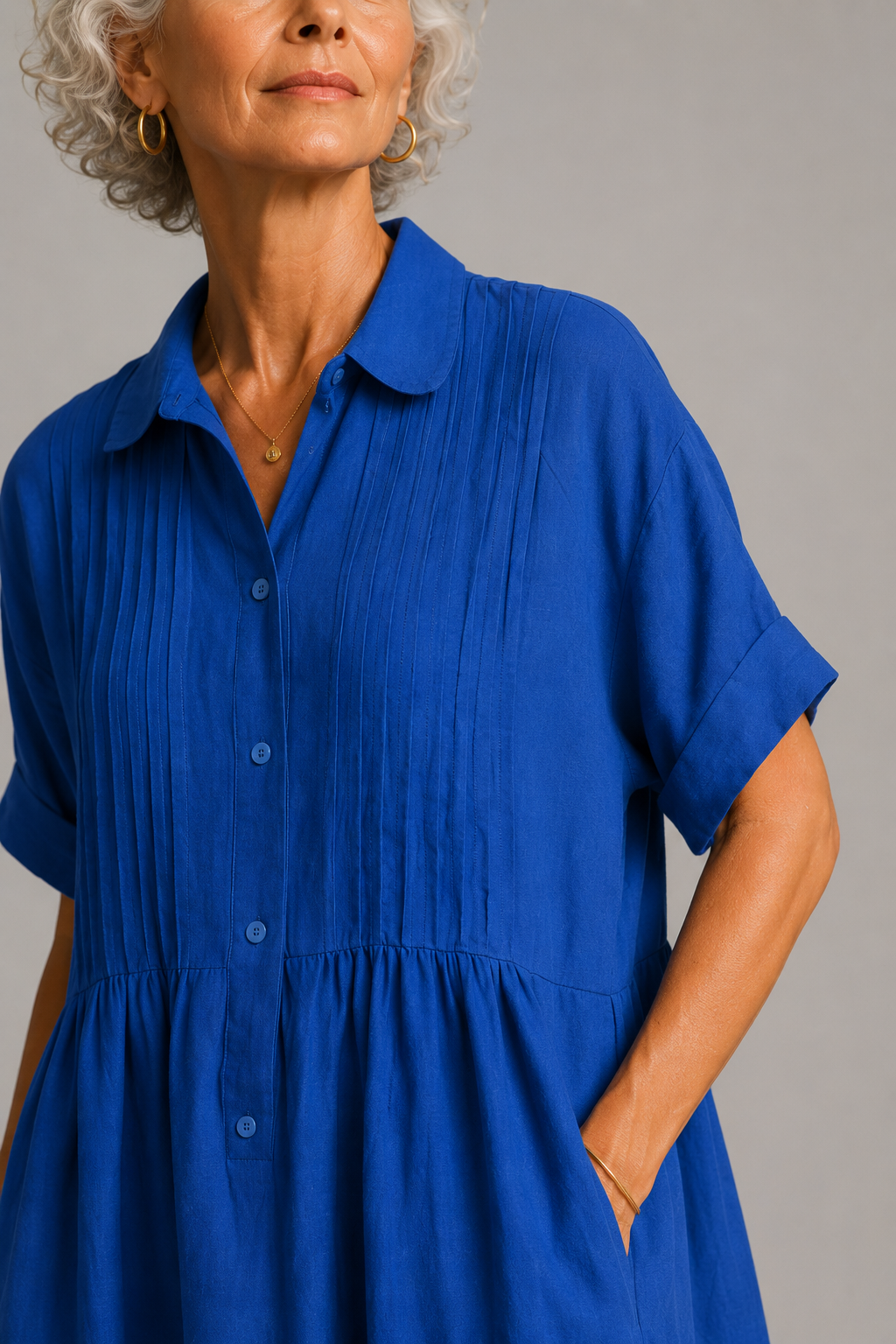 Océane | Blue Summer Maxi Dress