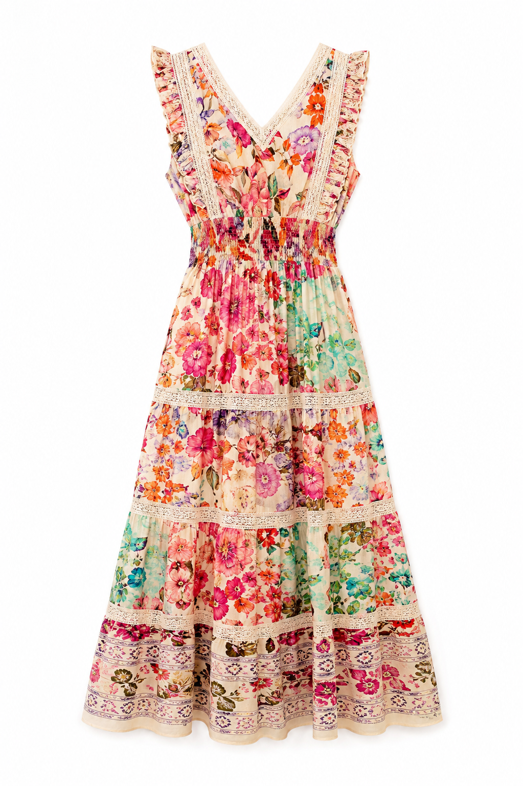 Bougainvillea Dress