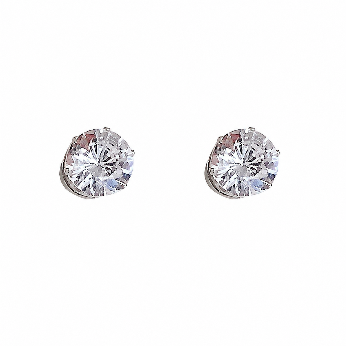 Casilda - Chic White Gold Earrings Clips