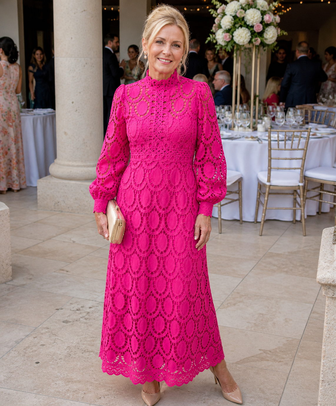 Ellis & Johnson™ | Lace Midi Dress