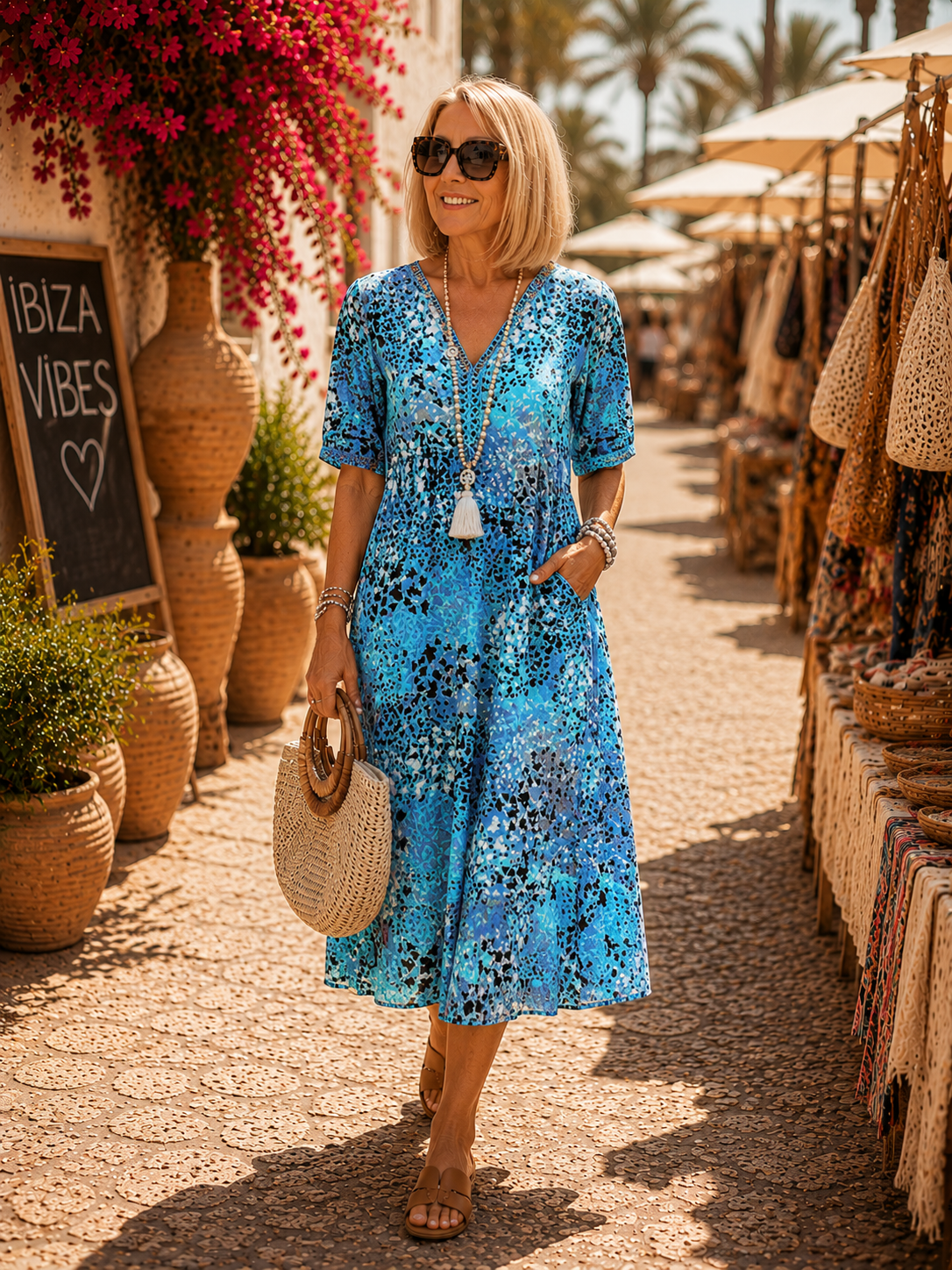 Iris | Light Flowing Dress