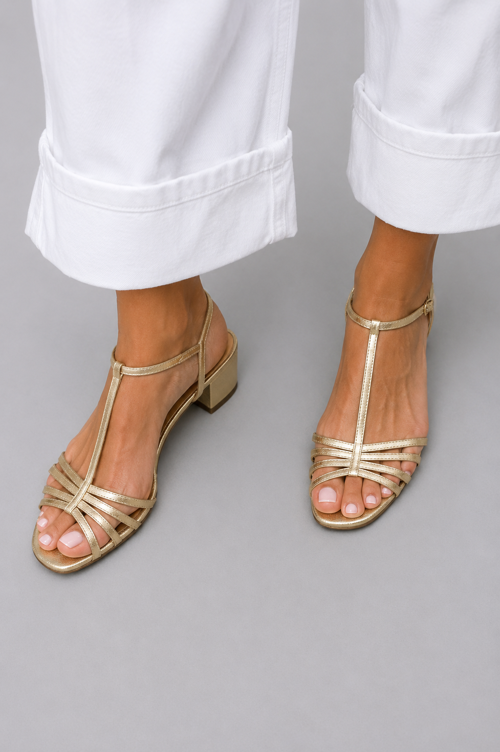 Marisa - Golden Everyday Elegance Sandals