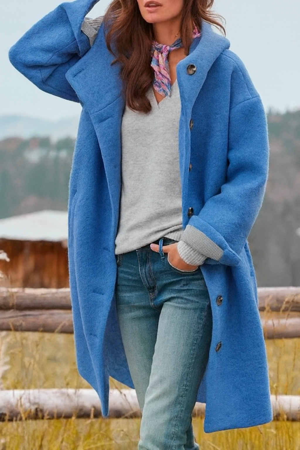 Amelie – Stylish Long Winter Jacket