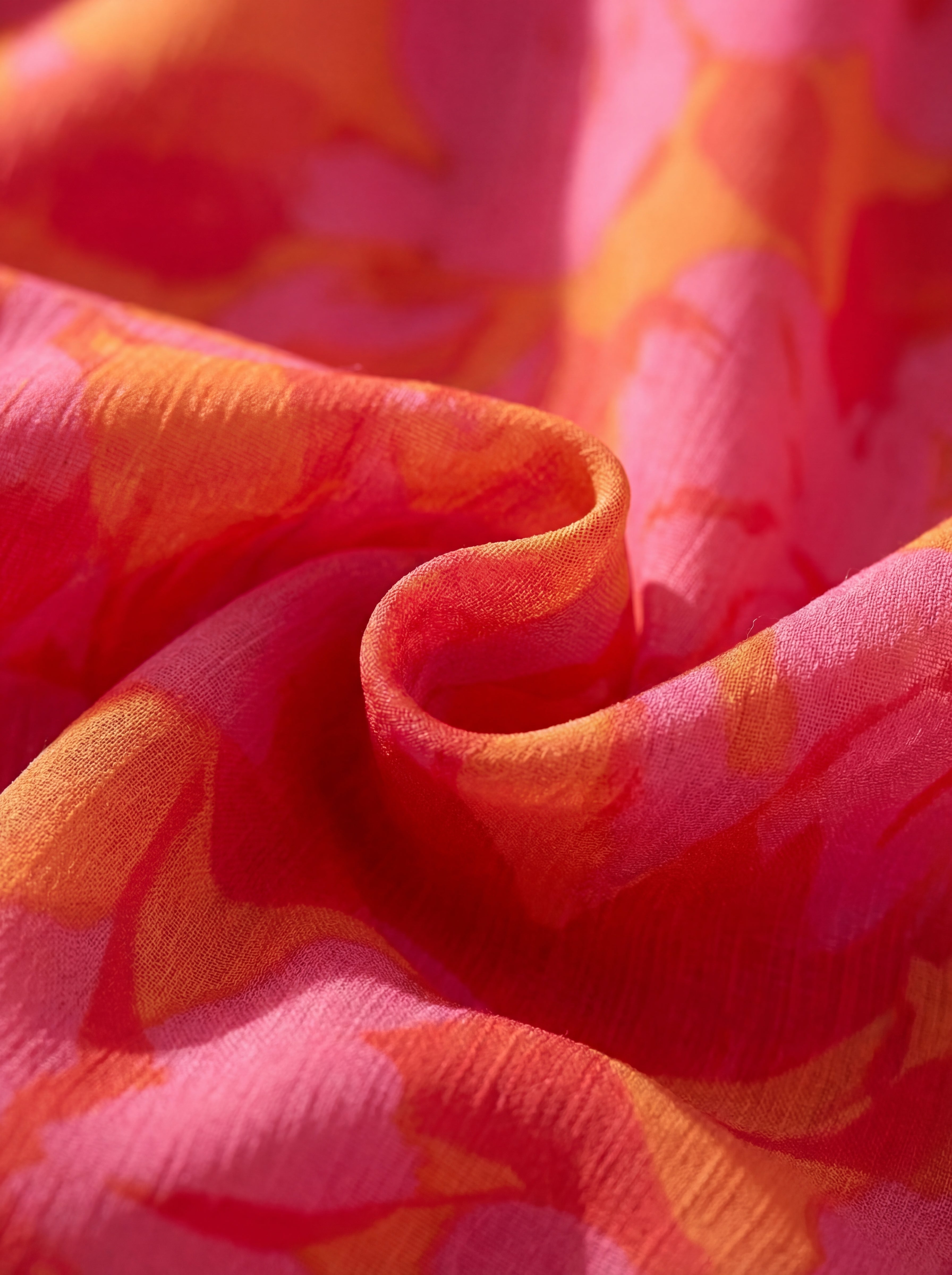 Oliva | Floral Maxi Dress with Balloon Sleeves and V-Neck