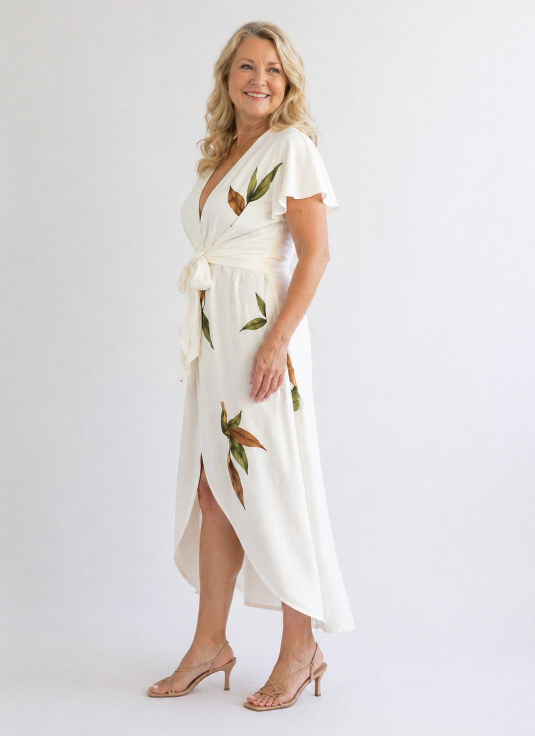 Ellis & Johnson™ | Elegant Wrap Dress