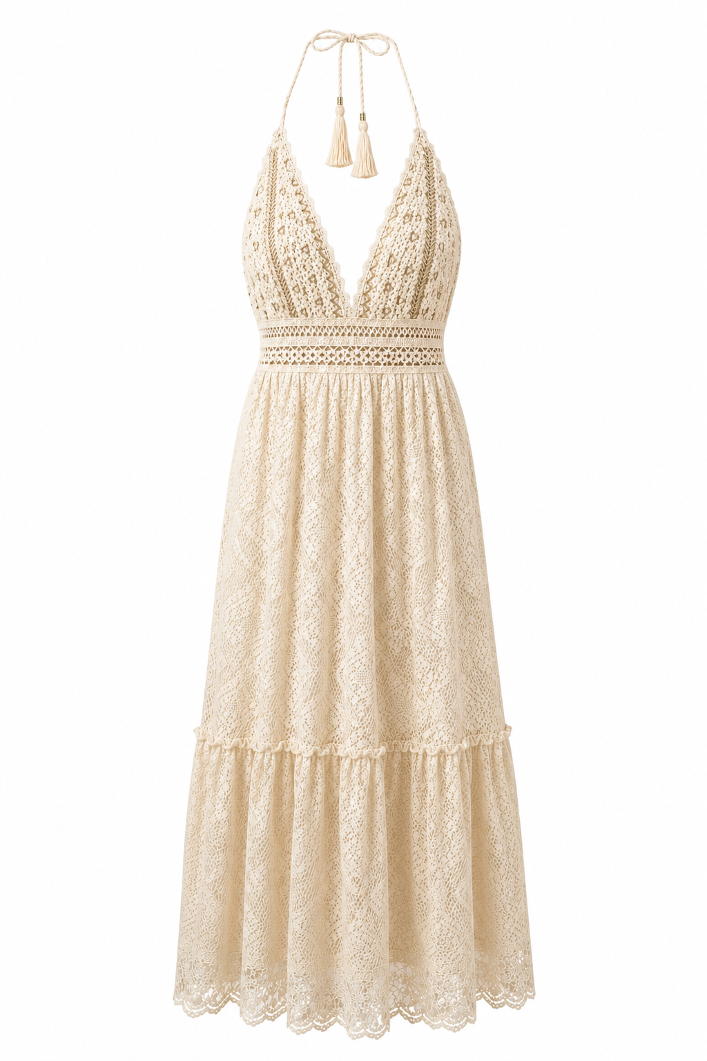 Ivory Long Dress